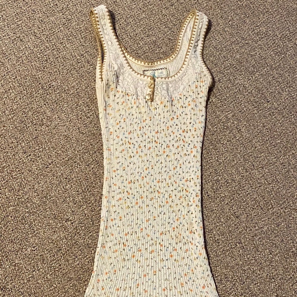 Free People Women's Ribbed  Tank Top